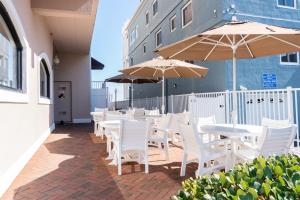 Ein Balkon oder eine Terrasse in der Unterkunft Comfort Inn Ocean City Boardwalk