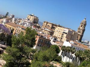 A general view of Málaga or a view of the city taken from Az apartmant
