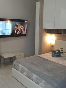 TV a/nebo společenská místnost v ubytování residence San miniato