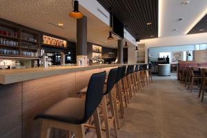 Ο χώρος του lounge ή του μπαρ στο Hotel Blattnerhof