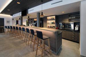 Ο χώρος του lounge ή του μπαρ στο Hotel Blattnerhof