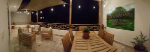 Χώρος καθιστικού στο Saman Terrace