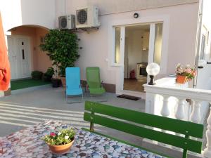 Balkón nebo terasa v ubytování Apartments Gracia & Toni
