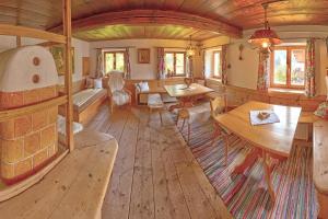 A seating area at Chalet Rastenhof - Urlaub auf dem Bauernhof in Österreich