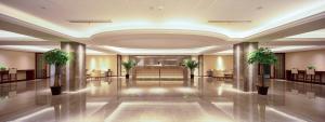 Vstupní hala nebo recepce v ubytování Yushan Town Tianji Cloud Business Hotel