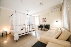 Posezení v ubytování Garni Hotel Dash