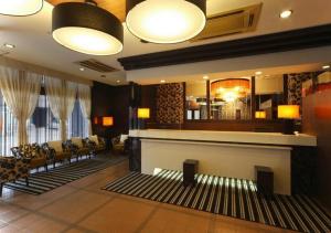 Posezení v ubytování APA Hotel Aomori Eki Kenchodori