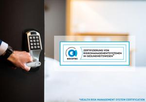 Vottorð, verðlaun, skilti eða annað skjal til sýnis á B&B HOTEL Oftringen