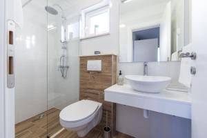 Koupelna v ubytování Camping Homes Grot