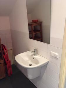 Koupelna v ubytování Vakantiehuis In het Voorhuis