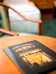 Letto o letti in una camera di Hotel Dvorak
