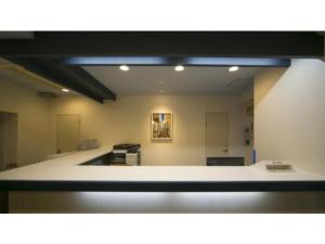 a large room with a large white counter top at Self inn Tokushima kuramoto ekimae - Vacation STAY 19485v in Tokushima