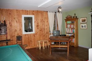 Knihovna v bed and breakfast