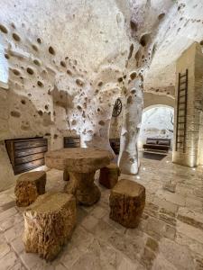 Khu vực ghế ngồi tại La Suite Nella Roccia