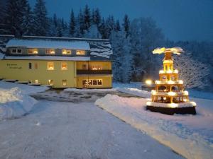 Pension Berghof v zimě