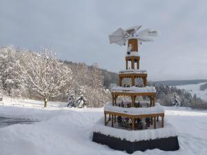 Pension Berghof v zimě