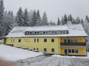 Pension Berghof v zimě