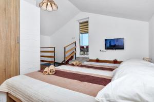 Posteľ alebo postele v izbe v ubytovaní Holiday home Nadea - with private pool
