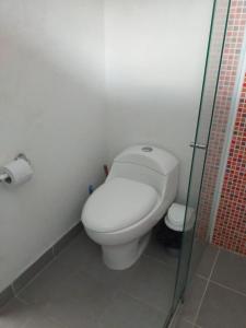 Koupelna v ubytování montecarlos hotel