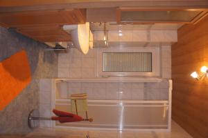 Koupelna v ubytování Appartementhaus Alpina
