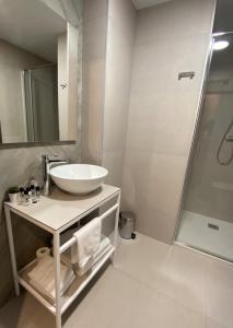 Koupelna v ubytování Hotel Sunna Benicassim