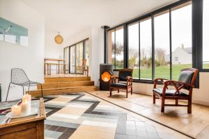 Posezení v ubytování Brise du Large - Maison d'Ault