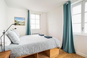 Postel nebo postele na pokoji v ubytování Brise du Large - Maison d'Ault
