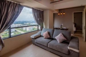 Ruang duduk di Tamarind Square Cyberjaya By IdealHub