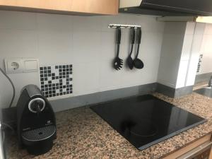 Kuchyň nebo kuchyňský kout v ubytování Apartamento Casalmar