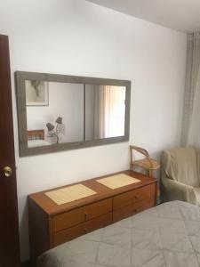 Postel nebo postele na pokoji v ubytování Apartamento Casalmar