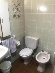 Koupelna v ubytování Apartamento Casalmar