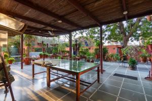 Patio nebo venkovní prostory v ubytování Jaipur Inn