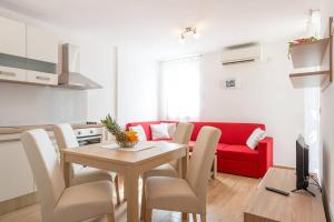 Kuchyň nebo kuchyňský kout v ubytování Apartment Magnolia