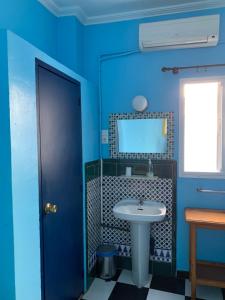 Kúpeľňa v ubytovaní Pensión Lisdos