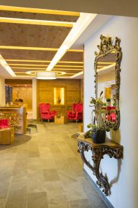 Χώρος καθιστικού στο Hotel Solaria Ischgl - 4 superior