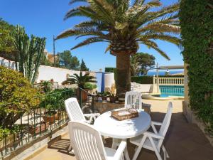 A balcony or terrace at Holiday Home Pedro by Interhome