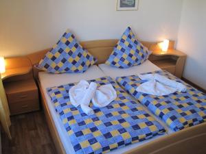 Ліжко або ліжка в номері Central Wohnen