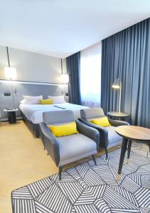 Posezení v ubytování Hôtel Le Roosevelt Lyon