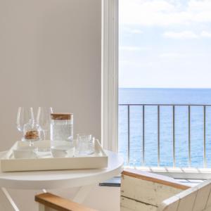 Nespecifikovaný výhled na moře nebo výhled na moře při pohledu z bed and breakfast