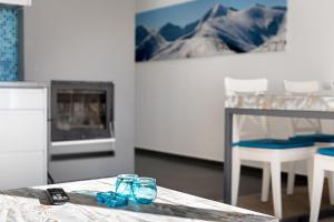 Posteľ alebo postele v izbe v ubytovaní Apartament Scandinavia