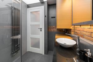 Kúpeľňa v ubytovaní Apartament Scandinavia