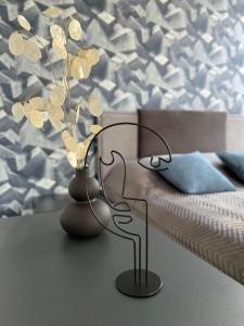 Χώρος καθιστικού στο Stylish Apartment