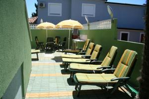 Posezení v ubytování Villa Punta Viktory