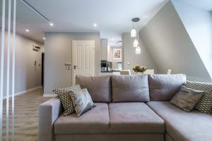 Posedenie v ubytovaní Nowoczesny apartament Gliwice - 200 metrów od rynku