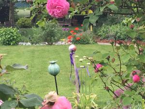 Um jardim no exterior de Herberts Stubn