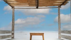 Ein allgemeiner Meerblick oder ein Meerblick von des Resorts aus