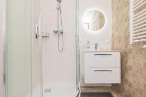 Kúpeľňa v ubytovaní Apartment Awanport Gdynia Żeromskiego by Noclegi Renters