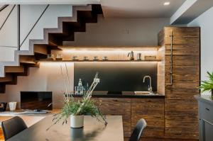 Köök või kööginurk majutusasutuses Ferrini Home - Residence 150