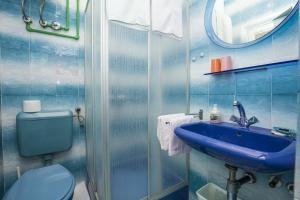 Koupelna v ubytování Rooms Anđela