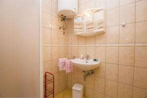 Koupelna v ubytování Rooms Anđela
